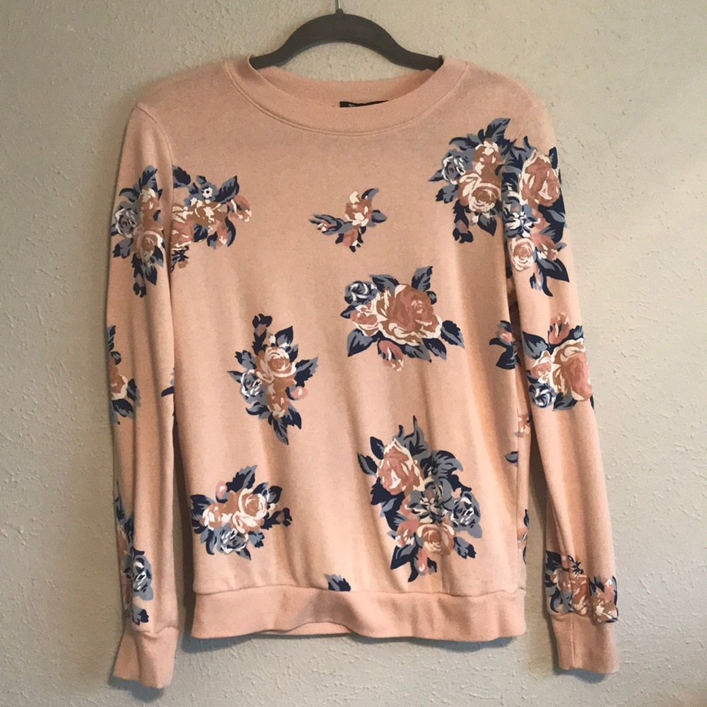 Floral sweatshirt